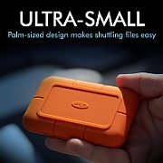 HDD extern LaCie Rugged Mini, 5TB, Portocaliu, USB 3.0