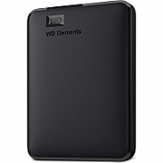 HDD Extern WD Elements Portable 5TB, 2.5 , USB 3.0, Negru