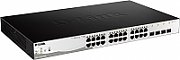 Switch Hikvision DS-3E0526P-E, 24-Port, PoE