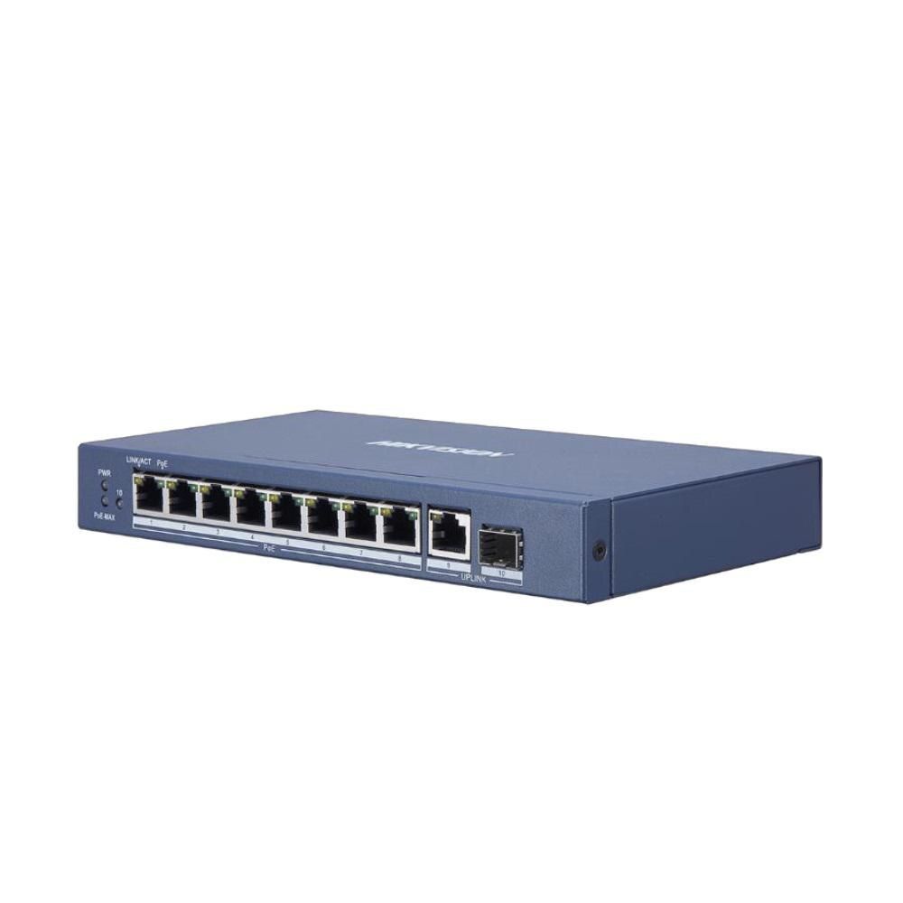 Switch Hikvision DS-3E0510P-E, 8-port, PoE_2