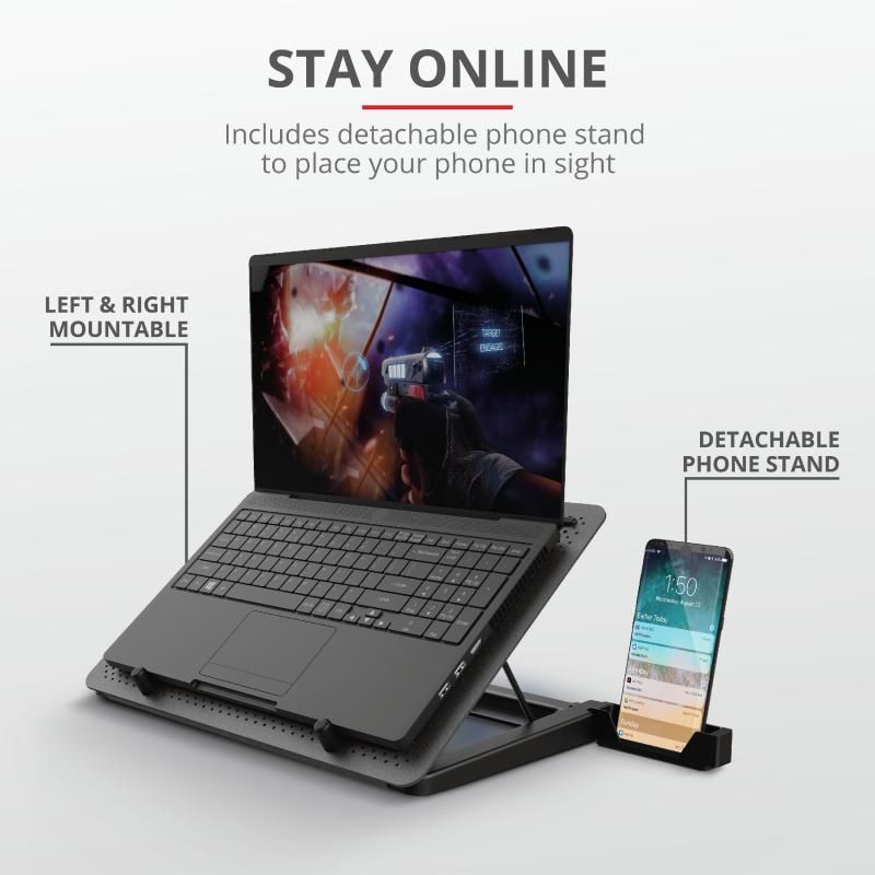 Stand racire Laptop Trust GXT 1125 Quno Laptop Cooling Stand_5