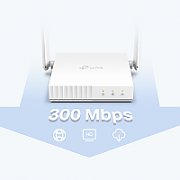 Router Wireless TP-Link TL-WR844N, 4*LAN 10/100Mbps, 1*WAN 10/100Mbps, 2 *5dBi Antene Omnidirecționale Fixe, SPI Firewall, Standarde wireless: IEEE 802.11n, IEEE 802.11g, IEEE 802.11b, Alimentare 5VDC / 0.6A, Frecventa 2.412~2.472 GHz._5