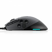 Mouse Dell Alienware Gaming Mouse AW610M, Wired/Wireless, negru