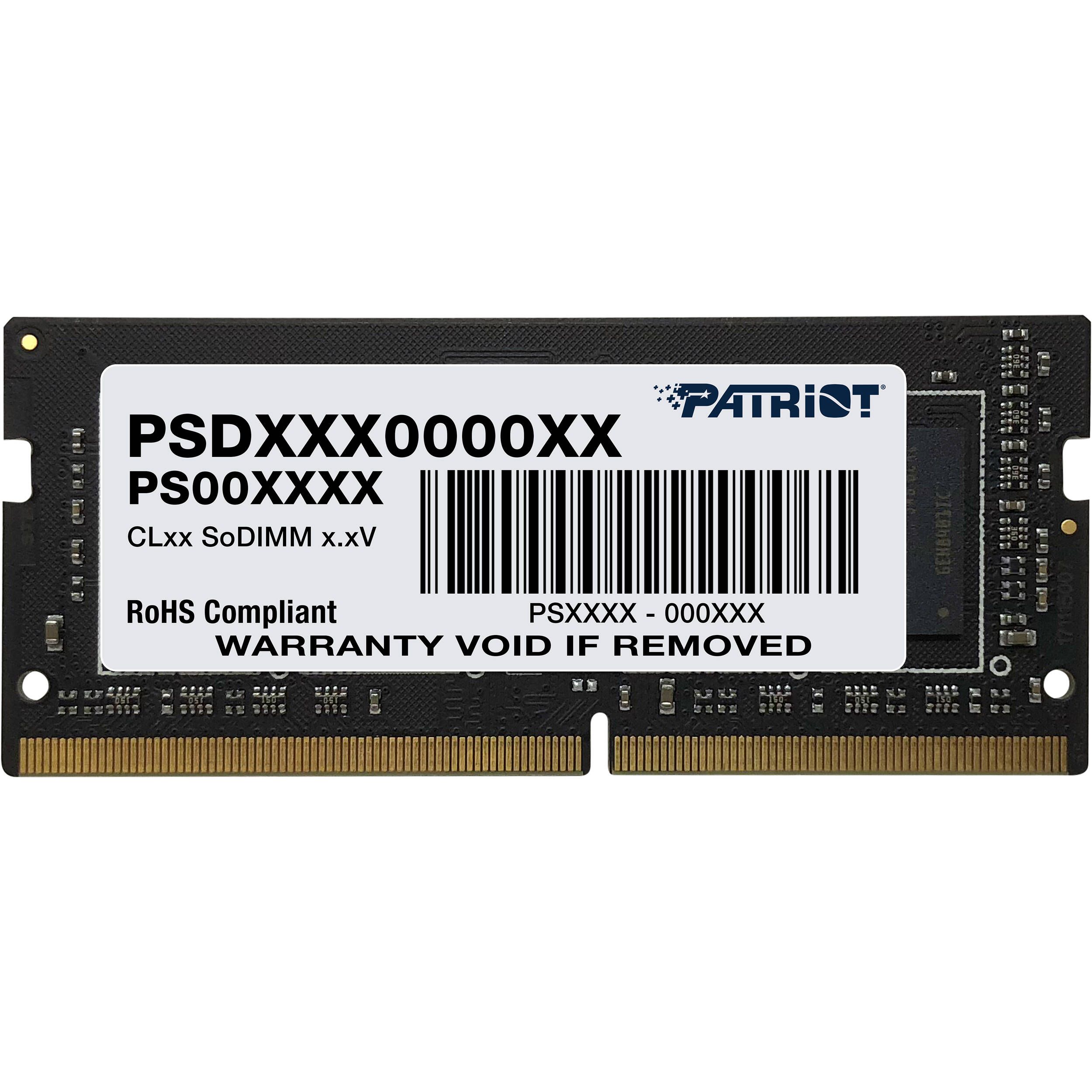 PATRIOT Signature Series DDR4 16GB 2666MHz CL19 SODIMM Single_3