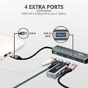Adaptor Trust Dalyx 7-in-1 USB-C Multiport Adapter