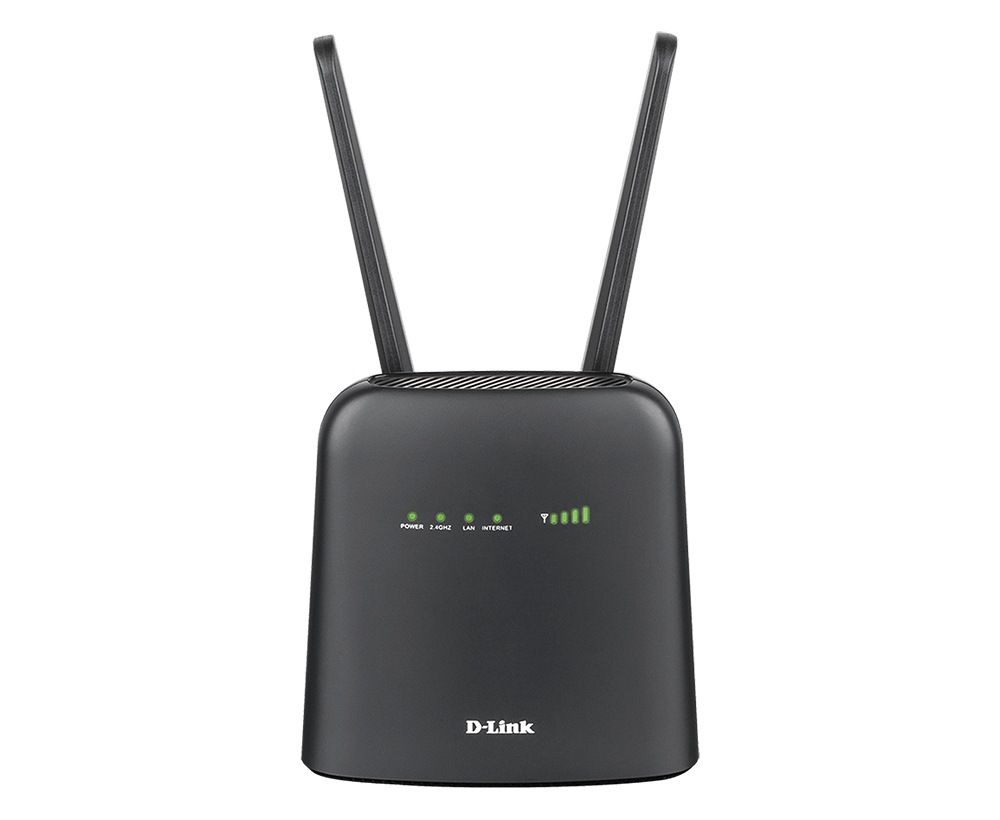 D-LINK 4G LTE Router DWR-920, Wireless N300 4G LTE Router, Standards: 802.11n/g/b, 2 x Gigabit LAN ports, w/1x port configurable as WAN, Standard Mini-SIM/UICC slot, 2x detachable 4G LTE antennas, WPA/WPA2 and Wi-Fi Protected Setup (WPS), High-speed 4G LTE/3G connection up to 150Mbps downlink/50Mbps