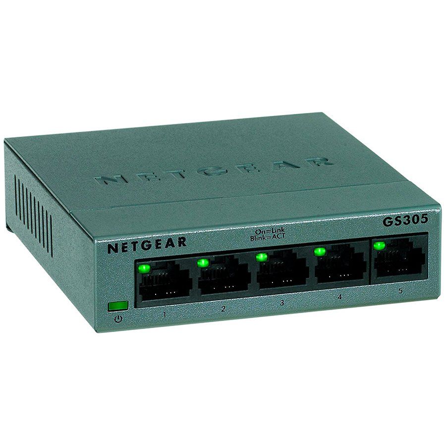 NETGEAR GS305E-100PES Netgear 5PT GIGE SMART MANAGED PLUS SOHO SWITCH (GS305E)_2