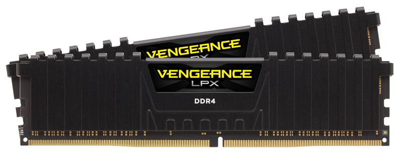 Memorie RAM Corsair Vengeance LPX Black, DIMM, DDR4, 16GB (2x8GB), CL18, 3600MHz_4