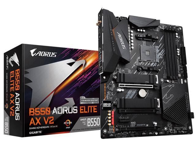 GIGABYTE B550 AORUS ELITE AX V2 AM4 DDR4 2xM.2 4xSATA HDMI ATX MB_2