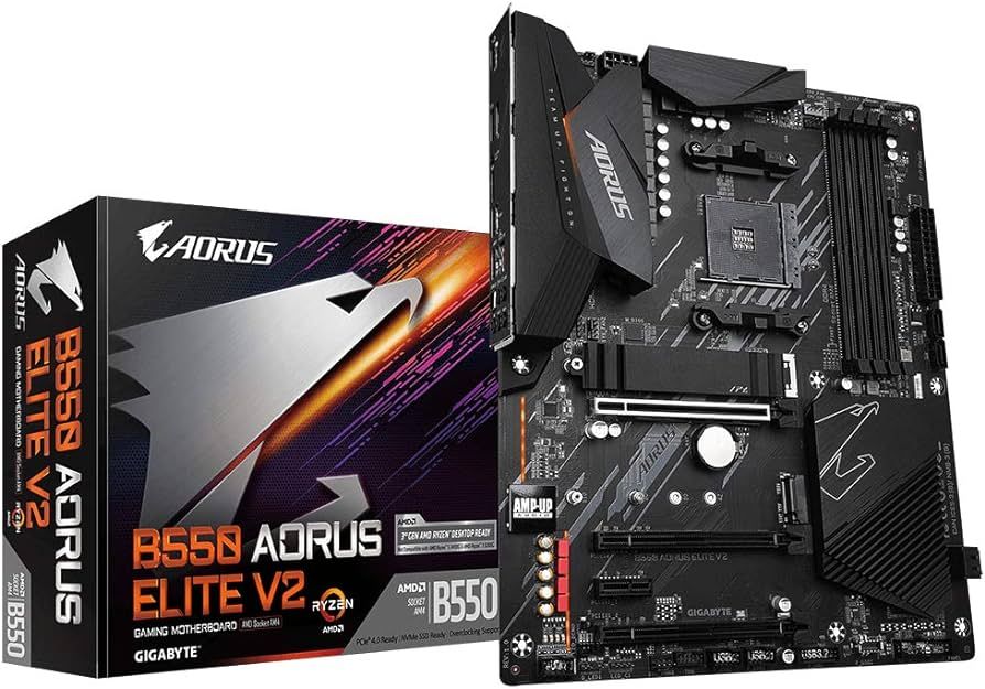 Gigabyte B550 AORUS ELITE V2 motherboard AMD B550 Socket AM4 ATX_2