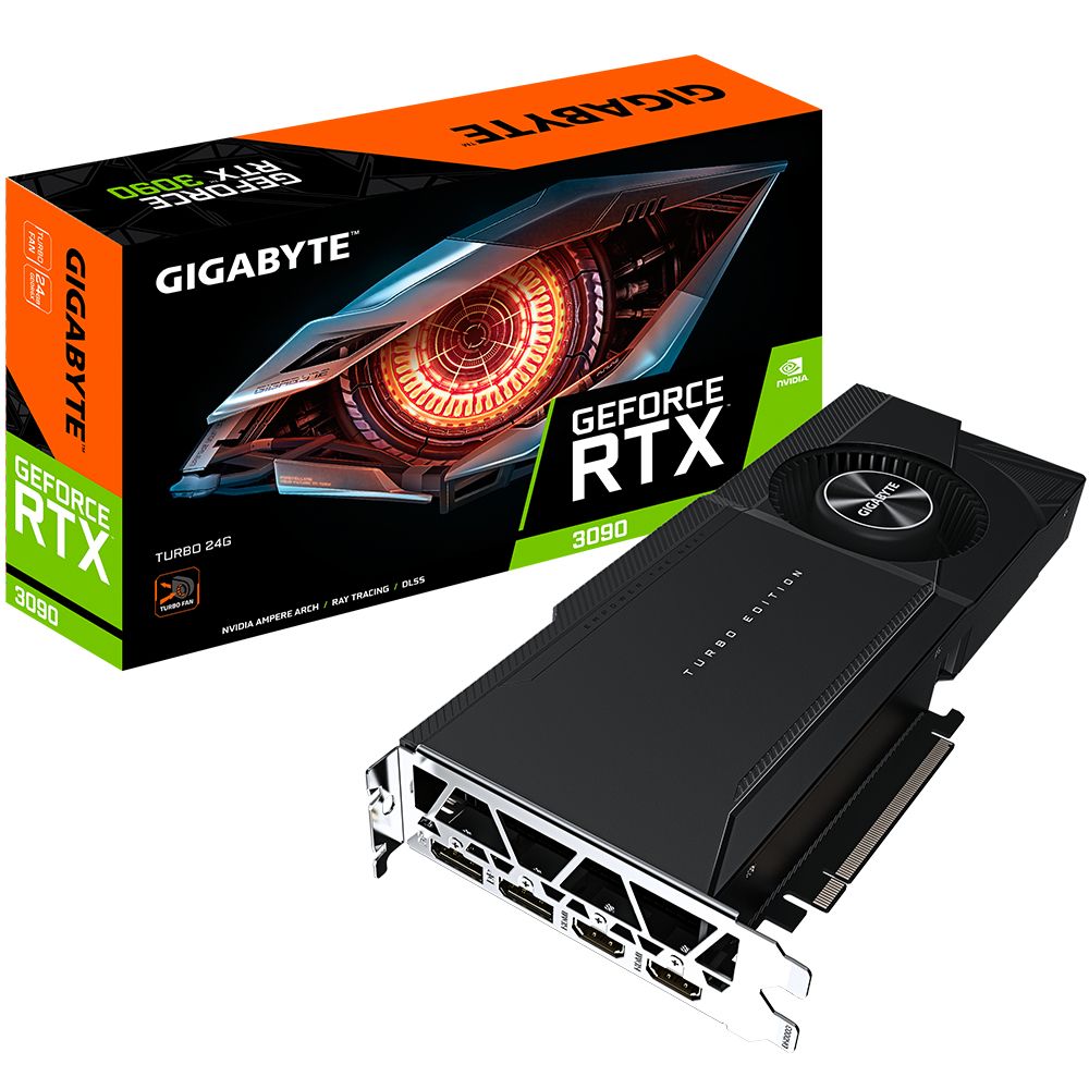 Gigabyte GV-N3090TURBO-24GD graphics card NVIDIA GeForce RTX 3090 24 GB GDDR6X_1
