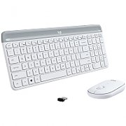 LOGITECH Slim Wireless Keyboard and Mouse Combo MK470-OFFWHITE-US INT'L-2.4GHZ-INTNL_1