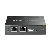 Tp-Link Omada Cloud Controller, OC200; Interface: 2 × 10/100Mbps Ethernet Port, 1× USB 2.0 Port for configuration backup, 1× Micro USB Port for power; Power Supply: 802.3af/at PoE or Micro USB（DC 5V/1A）; Power Consumption: 5W;_1