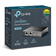 Tp-Link Omada Cloud Controller, OC200; Interface: 2 × 10/100Mbps Ethernet Port, 1× USB 2.0 Port for configuration backup, 1× Micro USB Port for power; Power Supply: 802.3af/at PoE or Micro USB（DC 5V/1A）; Power Consumption: 5W;_4