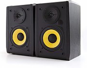 BOXE EDIFIER 2.0, RMS:  24W (2 x 12W), bluetooth, volum, bass, conectare simultana cu 2 echipamente BT, 220V alimentare, brown  R1010BT  (include TV 8 lei)