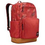 RUCSAC CASE LOGIC, pt. notebook de max. 15.6 inch, 2 compartimente, buzunar frontal x 2 | buzunar lateral x 2, waterproof, poliester, rosu, 