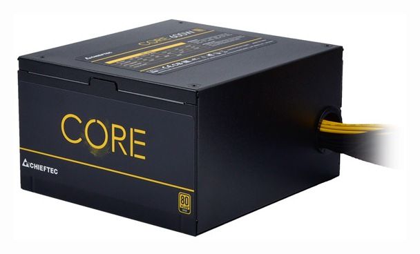 SURSA CHIEFTEC 600W (real), Core series, fan 12cm, certificare 80PLUS Gold, 1x CPU 4+4, 2x PCI-E (6+2), 6x SATA 