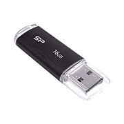 SILICONPOW SP016GBUF2U02V1K Silicon Power memory USB Ultima U02 16GB USB 2.0 Black_5