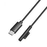 CABLU alimentare LOGILINK, pt. notebook Apple, USB Type-C (T) la Apple MagSafe2 (T), 1.8m, argintiu, 