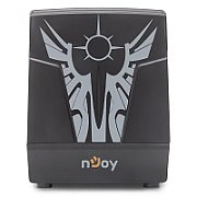 nJoy | PWAV-10003PL-AZ01B | Paladin 1000 | Stabilizator de tensiune | 1000 VA | 500W | Tower | Nr iesiri 3 Universal Socket | Intrare Schuko | Display digital