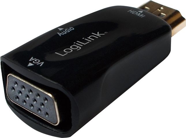 CABLU video LOGILINK, adaptor HDMI (T) la DVI-D SL (T), 5m, conectori auriti, Full HD+ (1920 x 1200) la 60 Hz, negru, 