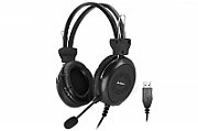 Casti A4TECH HU-30, Stereo, USB, Negru_1