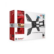 Suport TV de perete, Barkan 4400.B, Fix, 40 - 80 , VESA 600 x 400 mm, suporta pana la 50kg, negru