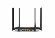 AC1200 Wireless Dual Band Gigabit Router Mercusys, AC12G; Wireless Standards: IEEE 802.11a/n/ac 5 GHz, IEEE 802.11b/g/n 2.4 GHz; Frequency: 2.4 - 2.5GHz, 5.15 - 5.85GHz; 4x Fixed Omni-Directional Antennas; Signal Rate: 300 Mbps at 2.4GHz, 867 Mbps at 5GHz; 1x Gigabit WAN Port, 3x Gigabit LAN Ports_2