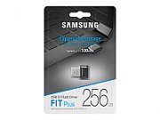 MEMORIE USB SAMSUNG 256 GB, USB 3.1, profil mic, carcasa metalica, negru, 