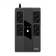 nJoy | UPCSBLS660TTOAZ01B | Token 600 | UPS | Line interactive | 600 VA | 360 W |  Tower | Tower | Nr iesiri 8  Schuko | Intrare Schuko| HID USB_2