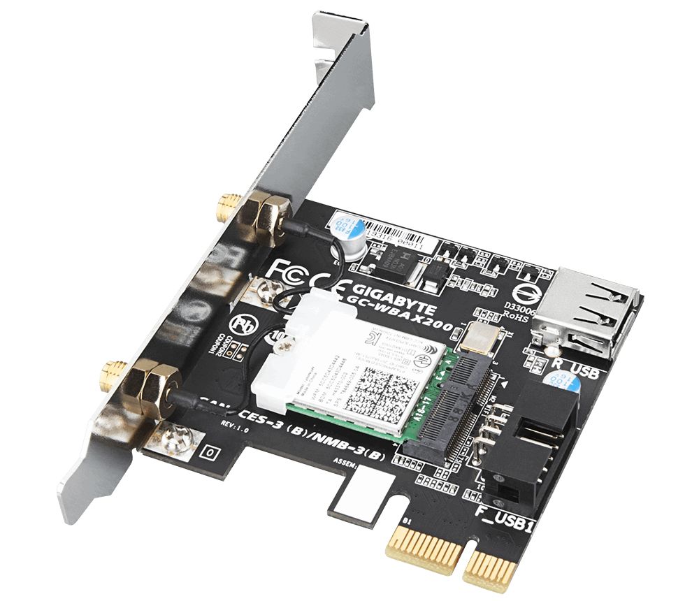 GIGA GC-WBAX200 WLAN AX & Bluetooth 5.1 (PCIe x1)_3