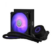 COOLER COOLER MASTER, skt. universal, racire cu lichid, vent. 120 mm, 1800 rpm, LED RGB ,\