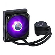 COOLER COOLER MASTER, skt. universal, racire cu lichid, vent. 120 mm, 1800 rpm, LED RGB ,\