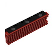 Radiator Pasiv CLR-M2, pentru M.2 SSD, Suport SSD 80 mm, Aluminiu, Pad-uri termice silicon incluse_4