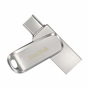 SanDisk Ultra Dual Drive Luxe USB flash drive 256 GB USB Type-A / USB Type-C 3.2 Gen 1 (3.1 Gen 1) Stainless steel_1