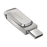 SanDisk Ultra Dual Drive Luxe USB flash drive 256 GB USB Type-A / USB Type-C 3.2 Gen 1 (3.1 Gen 1) Stainless steel_3