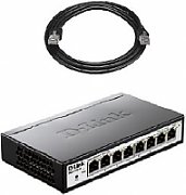 8-Port Switch D-link DGS-1100-08V2_2