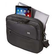 GEANTA CASE LOGIC, pt. notebook de max. 14 inch, 1 compartiment, buzunar frontal x 2,bretea umar, poliester, negru, 