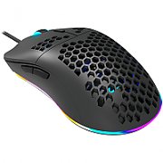 CANYON,Gaming Mouse with 7 programmable buttons, Pixart 3519 optical sensor, 4 levels of DPI and up to 4200, 5 million times key life, 1.65m Ultraweave cable, UPE feet and colorful RGB lights, Black, size:128.5x67x37.5mm, 105g_4