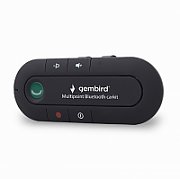 CARKIT GEMBIRD, Bluetooth 2.1+ EDR, modul handsfree, autonomie 12 ore, conectare 2 telefoane simultan, montare la parasolar, 