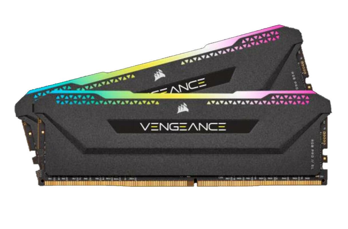 Vengeance RGB Pro 16GB, DDR4, 3600MHz, CL18, 2x8GB, 1.35V - CMHZ, Negru_2