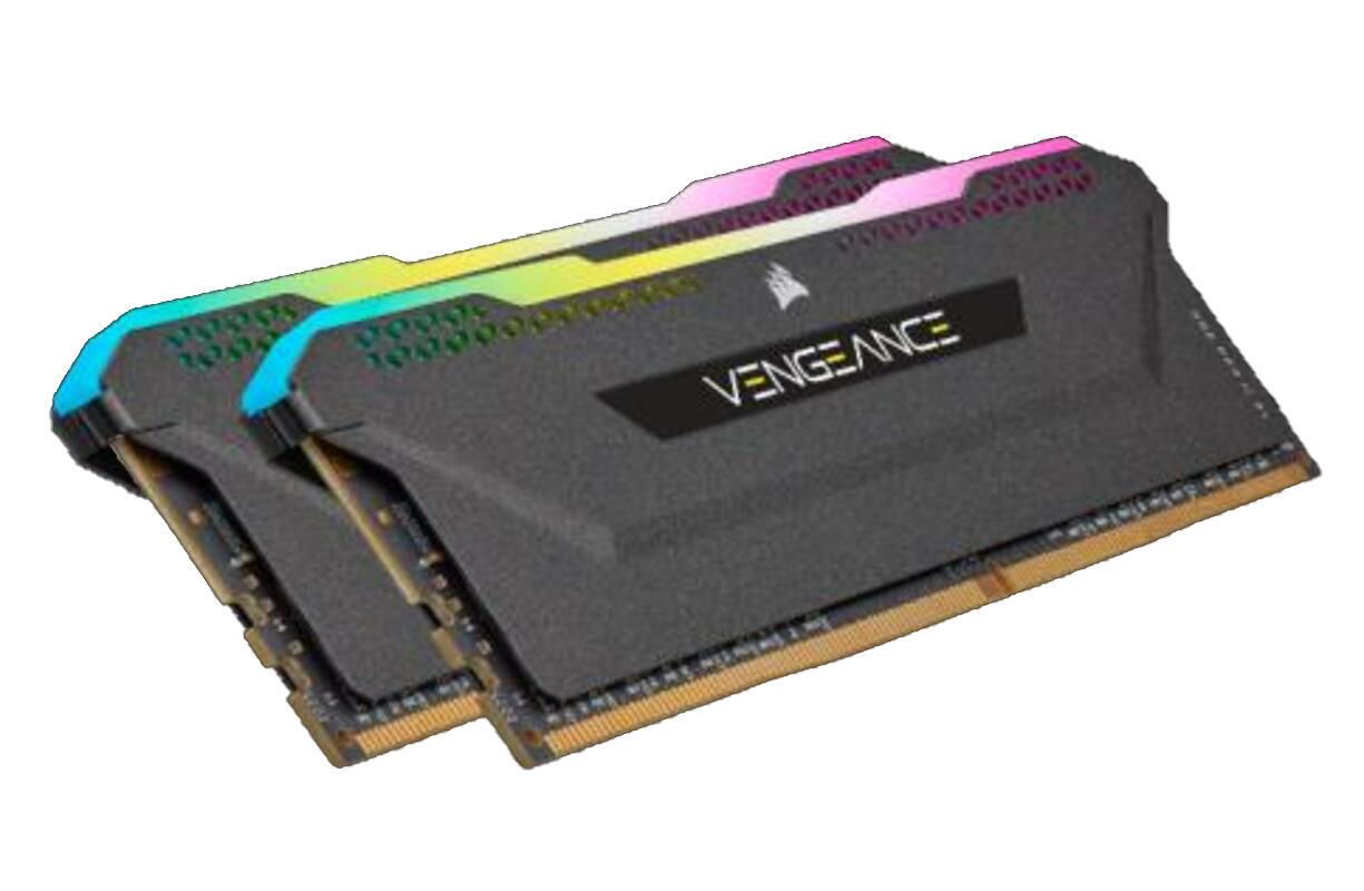 Vengeance RGB Pro 16GB, DDR4, 3600MHz, CL18, 2x8GB, 1.35V - CMHZ, Negru_3