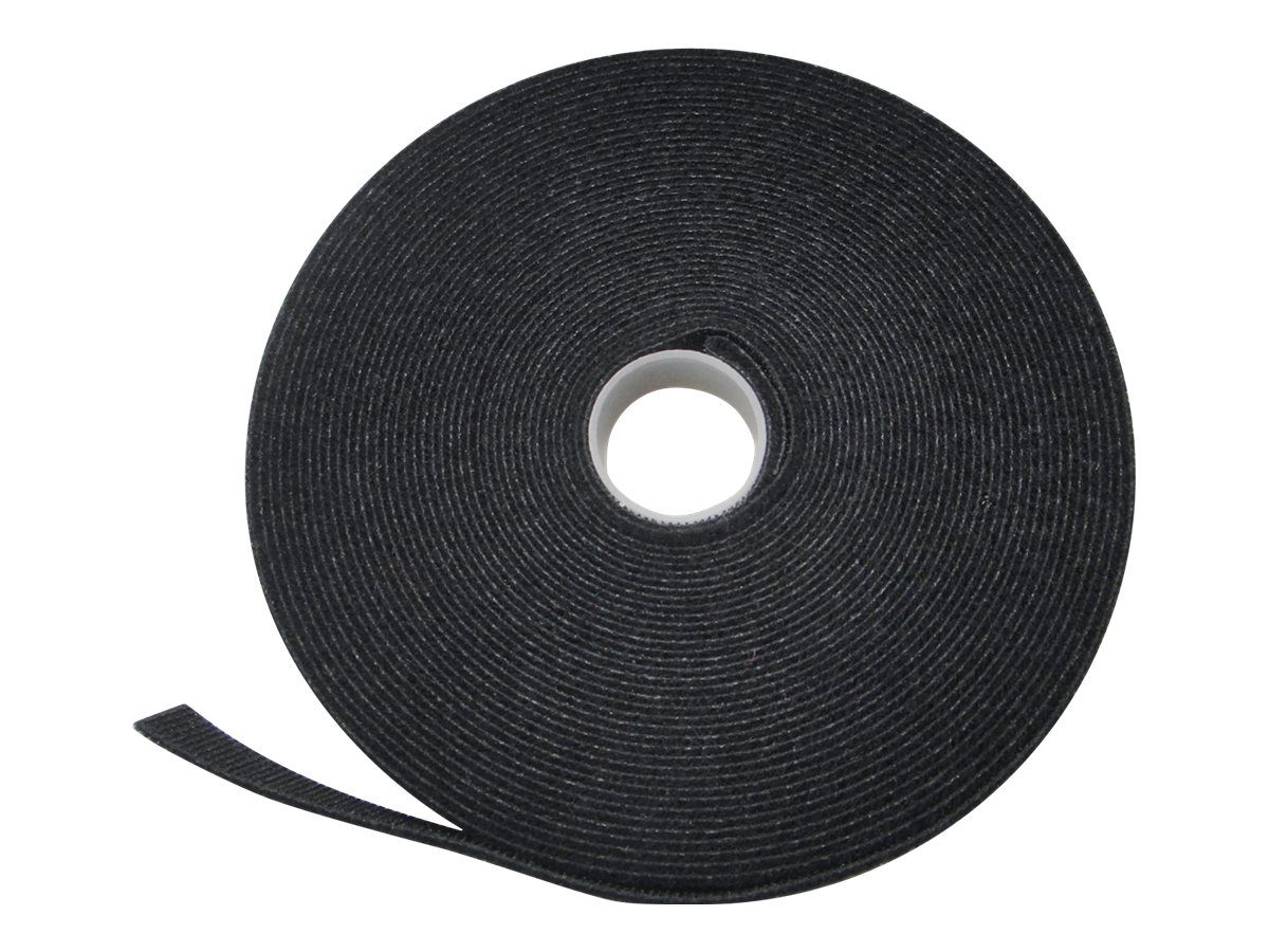 DIGITUS AK-770905-100-S Banda tip VELCRO neagra 10m