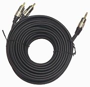 CABLU audio GEMBIRD stereo (3.5 mm jack la 2 x RCA), 5m 