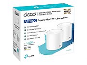 TP-LINK DECO X60(2-PACK) Deco X60 AX3000 Wi-Fi 6 Whole-Home Mesh System 2-pack Quad-core CPU 2x GE RJ45 4xint.antennas MU-MIMO_1