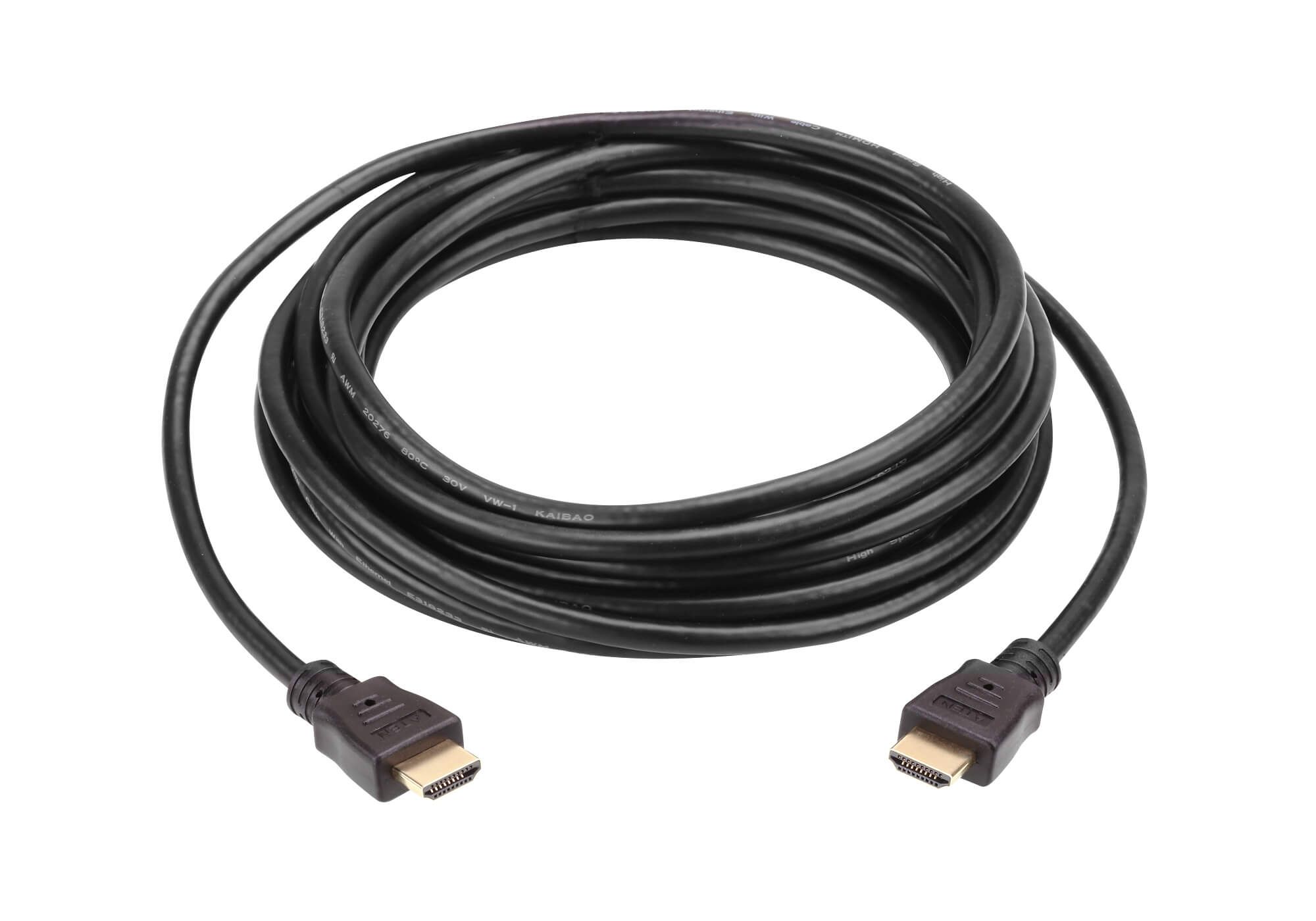 CABLU video ATEN, cablu or adaptor video, HDMI (T) la HDMI (T), 4K DCI (4096x2160) la 60Hz, 1 m, 