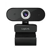 CAMERA WEB LOGILINK senzor.  720p HD cu rezolutie video 1280x720; inclinare 30grade, rotatie 180grade, microfon, cablu 1.45m, 