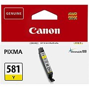 Cartus Cerneala Original Canon Yellow, CLI-581Y, pentru Pixma TR7550|TR8550|TS6150|TS6250|TS705|TS8150|TS8250|TS9150|TS9155|TS9550, , incl.TV 0.11 RON, 