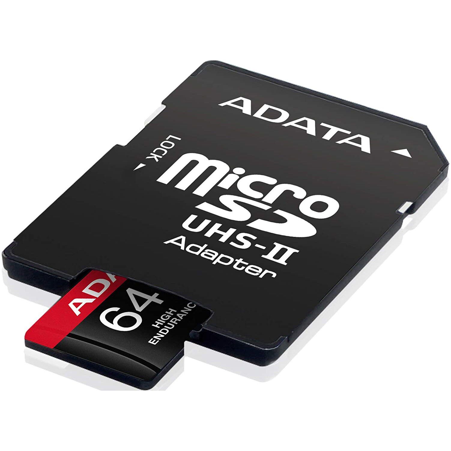 Card de Memorie MicroSD ADATA, 64GB, Adaptor SD, Class 10_2