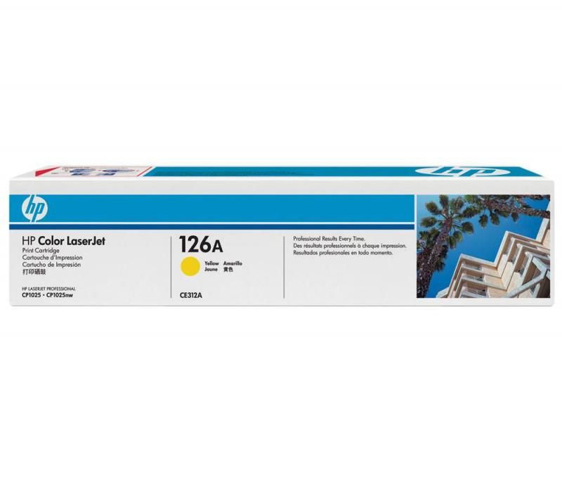 HP CE312A Toner HP galben 1000 pag Color LaserJet Pro CP1025_2